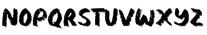 Real Chalk Font LOWERCASE