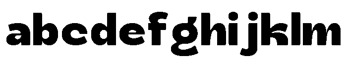 RealicDEMO Regular Font LOWERCASE