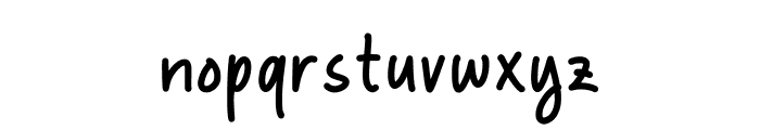 Really Free Font LOWERCASE