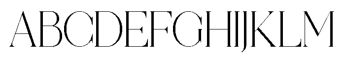 Reaons Font UPPERCASE