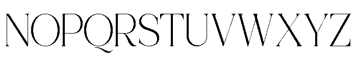 Reaons Font UPPERCASE