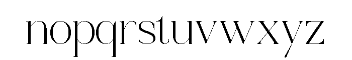 Reaons Font LOWERCASE