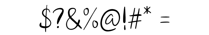 Rebel Produktif Font OTHER CHARS