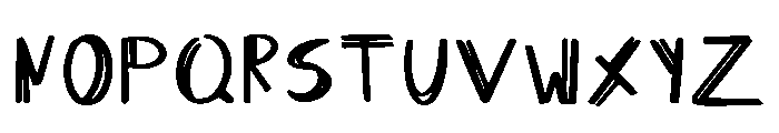Rebelines Regular Font UPPERCASE