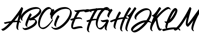 Rebellion Knight Personal Use O Font UPPERCASE