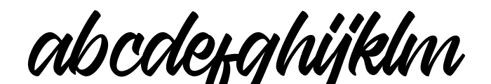 Rebellion Knight Personal Use O Font LOWERCASE