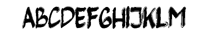 Reborn Font UPPERCASE