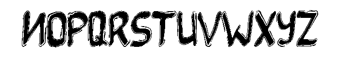 Reborn Font UPPERCASE