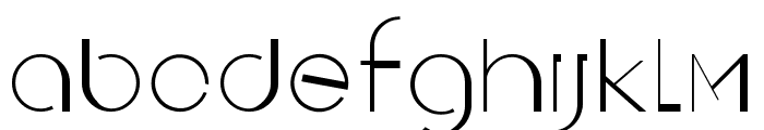 RebornX Font LOWERCASE