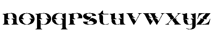 Reca Luno Font LOWERCASE
