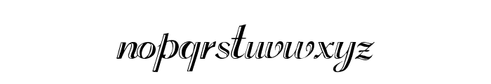 Rechtman-Script Medium Font LOWERCASE
