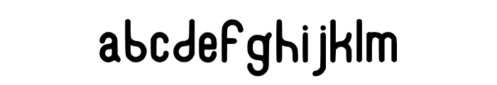 RecinosScript Bold Regular Font LOWERCASE