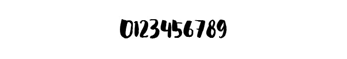 Reckless Brush Font OTHER CHARS