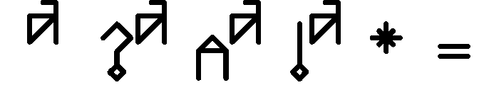Recombinante Font OTHER CHARS