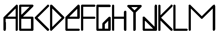 Recombinante Font UPPERCASE