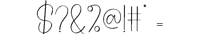 Recording Font OTHER CHARS