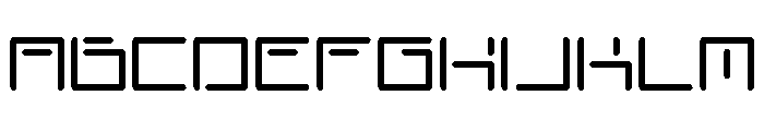 Rectand Font UPPERCASE
