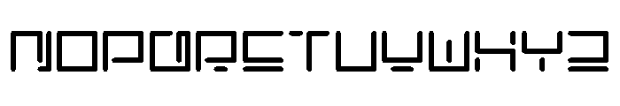 Rectand Font UPPERCASE