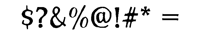 Red Carpet Free Regular Font OTHER CHARS