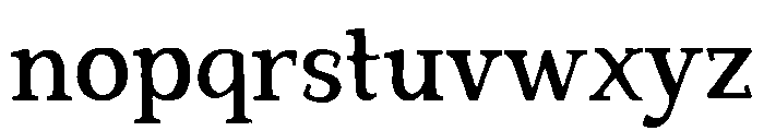 Red Carpet Free Regular Font LOWERCASE