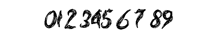 Red Devil Font OTHER CHARS