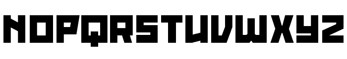 Red October Fat Font LOWERCASE