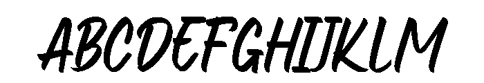 Red Seats Font UPPERCASE