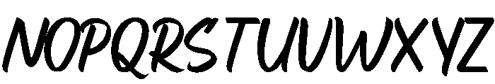 Red Seats Font UPPERCASE