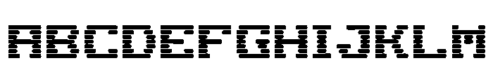 Redactor Regular Font UPPERCASE