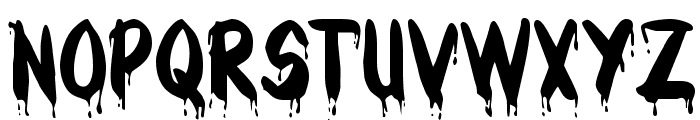 Redcap Bloodthirsty Font UPPERCASE