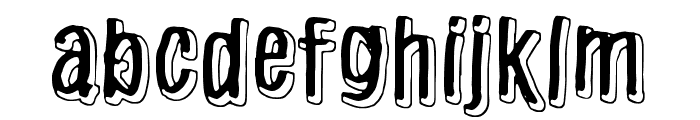 Redhair Font LOWERCASE