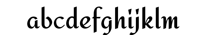 Redressed Font LOWERCASE