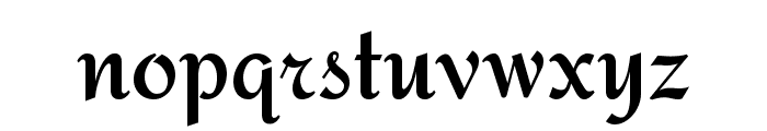 Redressed Font LOWERCASE