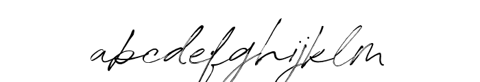 Redstock Script DEMO Font LOWERCASE