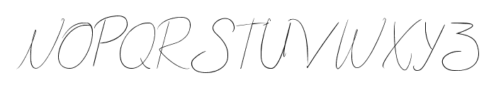 Reed Hop Font UPPERCASE