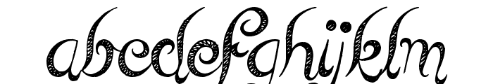 Reed of Love Font LOWERCASE