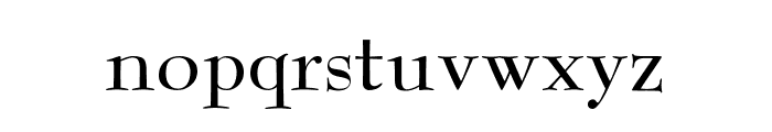 ReedFont Font LOWERCASE