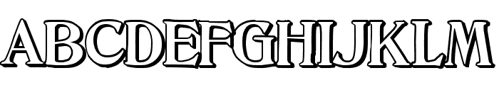 Refik Regular Font LOWERCASE