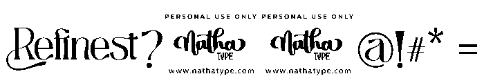 Refinest Personal Ue Font OTHER CHARS