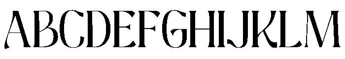 Refinest Personal Ue Font UPPERCASE