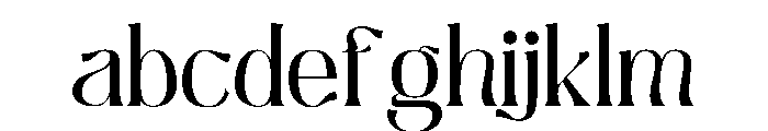 Refinest Personal Ue FONT