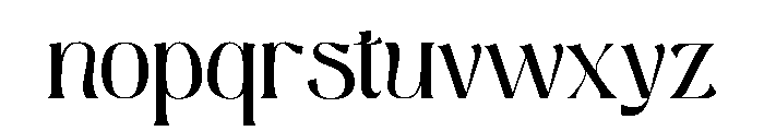 Refinest Personal Ue Font LOWERCASE