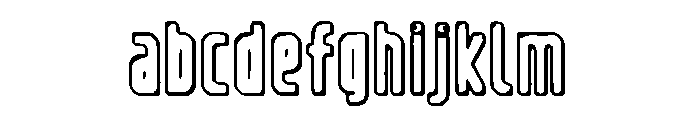 Refrigerator Outline FONT