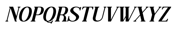 Regflina DEMO VERSION Italic Font UPPERCASE