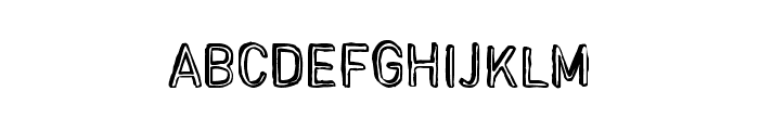 RegimeChange Font UPPERCASE