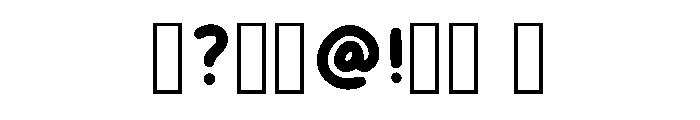 Regine Chubby Font Regular Font OTHER CHARS