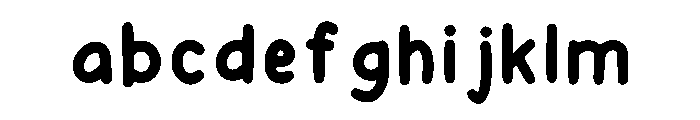 Regine Chubby Font Regular FONT