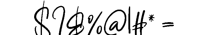 Regular1 Font OTHER CHARS