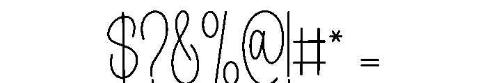 Regular2 Font OTHER CHARS