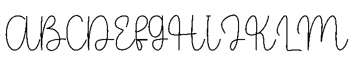 Regular2 Font UPPERCASE